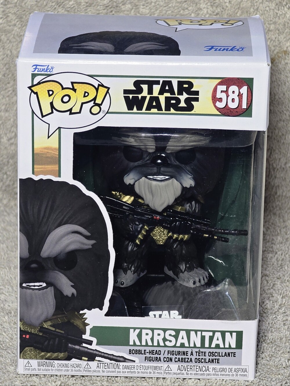 Funko Pop! Star Wars Krrsantan #581 - NEW